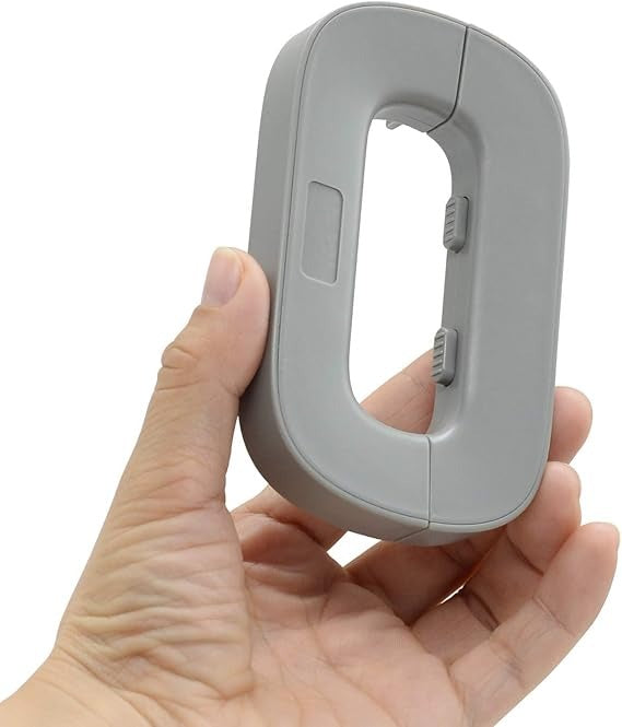 Child Safety Refrigerator Lock, Refrigerator Door Lock, Self Adhesive Freezer Door, Refrigerator Door, Double Safety Button, Home Safe Design, Child Proof Refrigerator Door Lock Multi Color ( Random Color )