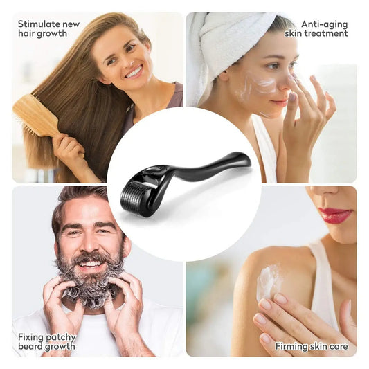 Professional Derma Roller for Damaged Hair Care - 1 Pcs